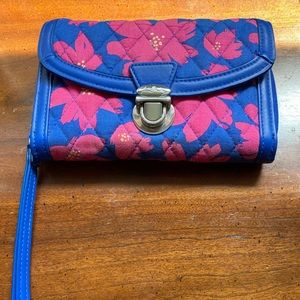 Vera Bradley wristlet wallet